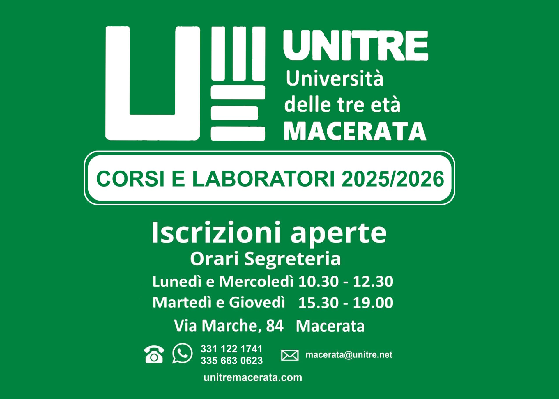 Galleria Unitre Macerata 2025-26